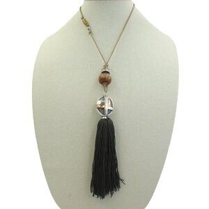 Chico's Artistic Tassel Necklace Creative Modern NEW $79